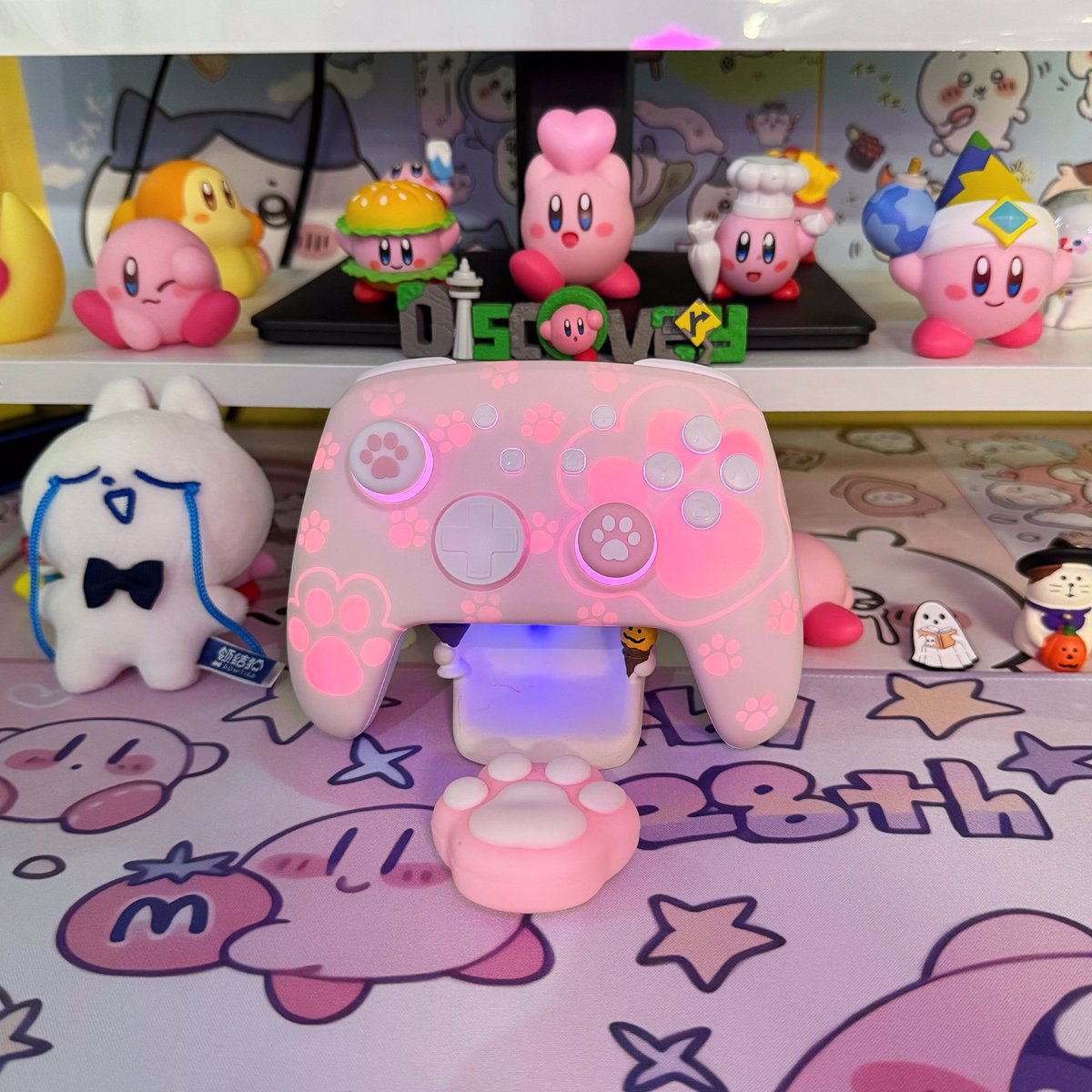 Funlab_switch's tweet photo. 😆Hi guys!! Happy Thursday!!

🫣Good news!

💗The cat paw is back on our website! Finally!!
🔗Link: https://t.co/eLnnn9uvMn

#funlab #funlabfirefly #nintendo #nintendoswitch #switch #kawaii #kawaiigaming #gamming #gamers #gamerlife #gamingsetupideas #pink https://t.co/698CPIJ2Ug