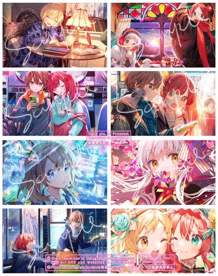 同人誌の通販をしています🍈
mishmash:23年5月コミティア発行 B5/40P/オリキャラ色々のごちゃまぜ本🧳
(https://t.co/a7EHeIB8QB)

Fernweh:23年12月冬コミ発行 B5/40P/オリキャラのニューヨーク街歩き風本🗽
(https://t.co/MQLYw5bUWD)

よろしくお願いします🙌 