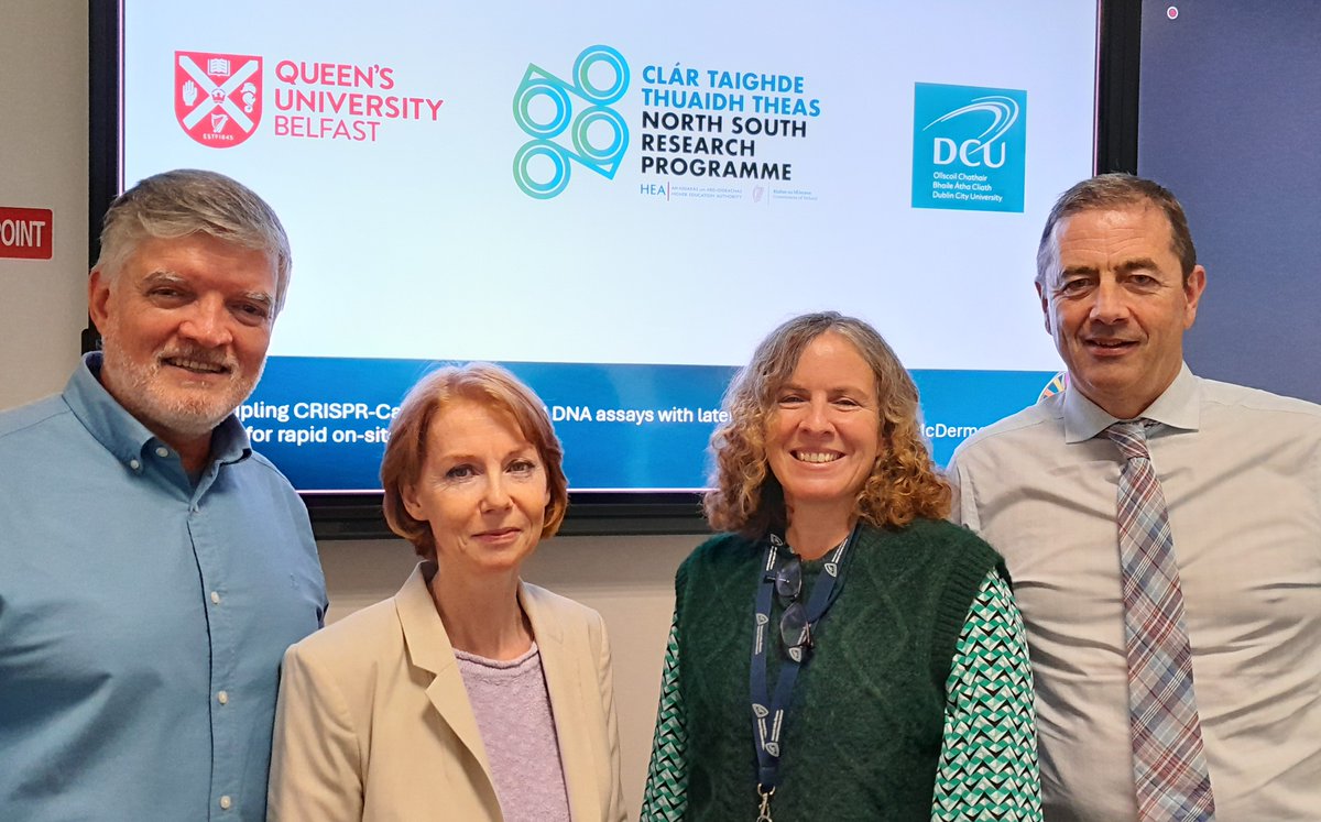 IFI Research (@researchifi) on Twitter photo A ‘Covid19 antigen’ type eDNA test to detect fish species in catchments; how cool is that ?
The CREDA workshop hosted by IFI.
<a href="/QUBelfast/">Queen's University Belfast 🎓</a> Prof Paulo Prodöhl & <a href="/DCU/">Dublin City University</a> Prof Anne Parle-McDermott, <a href="/ResearchIFI/">IFI Research</a> Dr. Karen Delanty and & Dr. Cathal Gallagher - funded by <a href="/hea_irl/">HEA</a> A ‘Covid19 antigen’ type eDNA test to detect fish species in catchments; how cool is that ?
The CREDA workshop hosted by IFI.
<a href="/QUBelfast/">Queen's University Belfast 🎓</a> Prof Paulo Prodöhl & <a href="/DCU/">Dublin City University</a> Prof Anne Parle-McDermott, <a href="/ResearchIFI/">IFI Research</a> Dr. Karen Delanty and & Dr. Cathal Gallagher - funded by <a href="/hea_irl/">HEA</a>