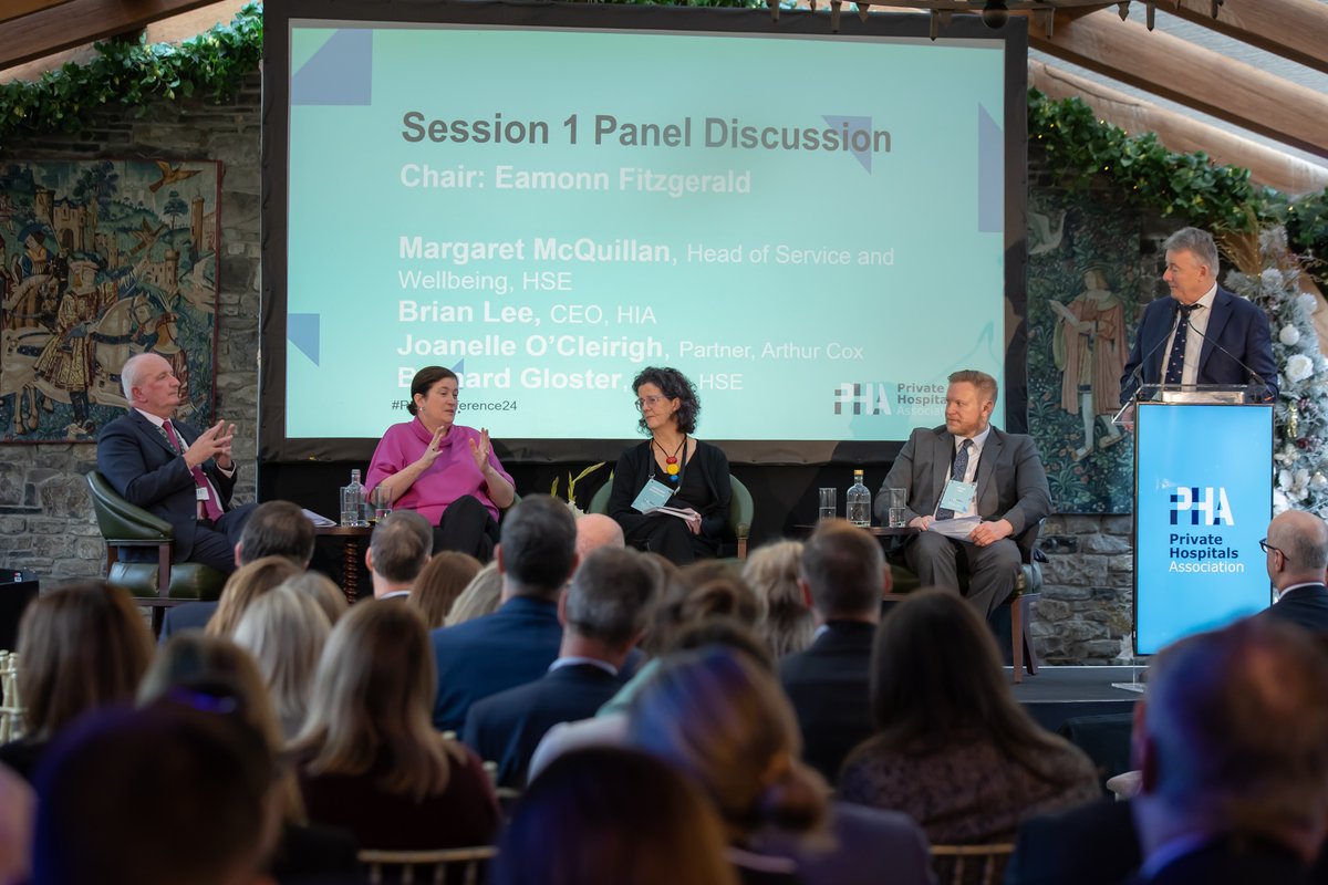 Private Hospitals Association (@privatehospsirl) on Twitter photo To close Session 1, we are joined for a Panel Discussion: Margaret McQuillan, Brian Lee, Joanelle OāCleirigh, <a href="/BernardGloster/">Bernard Gloster</a> , Chaired by Eamonn Fitzgerald #PHAconference24 To close Session 1, we are joined for a Panel Discussion: Margaret McQuillan, Brian Lee, Joanelle OāCleirigh, <a href="/BernardGloster/">Bernard Gloster</a> , Chaired by Eamonn Fitzgerald #PHAconference24