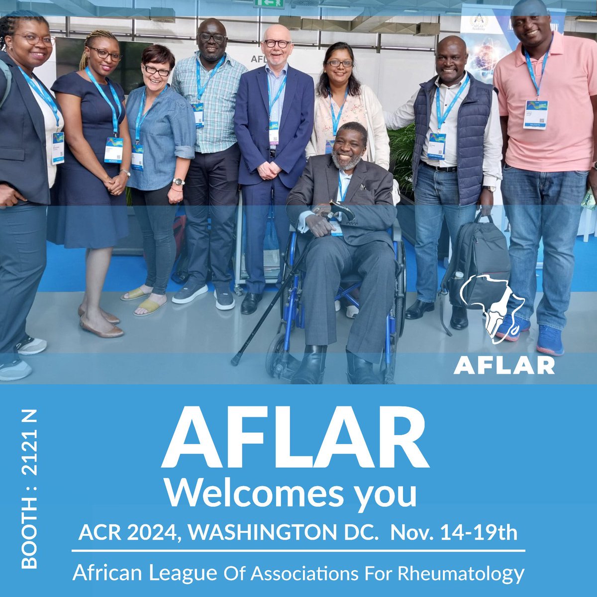 RheumAFLAR's tweet photo. ACR 2024 Conference is here π
Find the AFLAR Booth at the Convention centre booth number 2121 N
See you there!
#AFLAR #RHEUMATOLOGY #ACRCONFERENCE
#BOOTHNUMBER #2121N https://t.co/cmyOAGeiqV