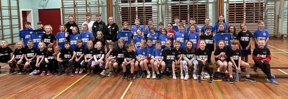 Ty Francis MBE (@tyfrancis) on Twitter photo Thrilled to share that our <a href="/JerseyForAll/">Jersey For All ®</a> initiative has sponsored a t-shirt for every child attending the new <a href="/adelenicoll/">Adelé Nicoll</a> Academy and Welshpool Athletics Club, allowing each child to feel like part of a team and represent their community with pride.
#JerseyforAll #Welshpool Thrilled to share that our <a href="/JerseyForAll/">Jersey For All ®</a> initiative has sponsored a t-shirt for every child attending the new <a href="/adelenicoll/">Adelé Nicoll</a> Academy and Welshpool Athletics Club, allowing each child to feel like part of a team and represent their community with pride.
#JerseyforAll #Welshpool