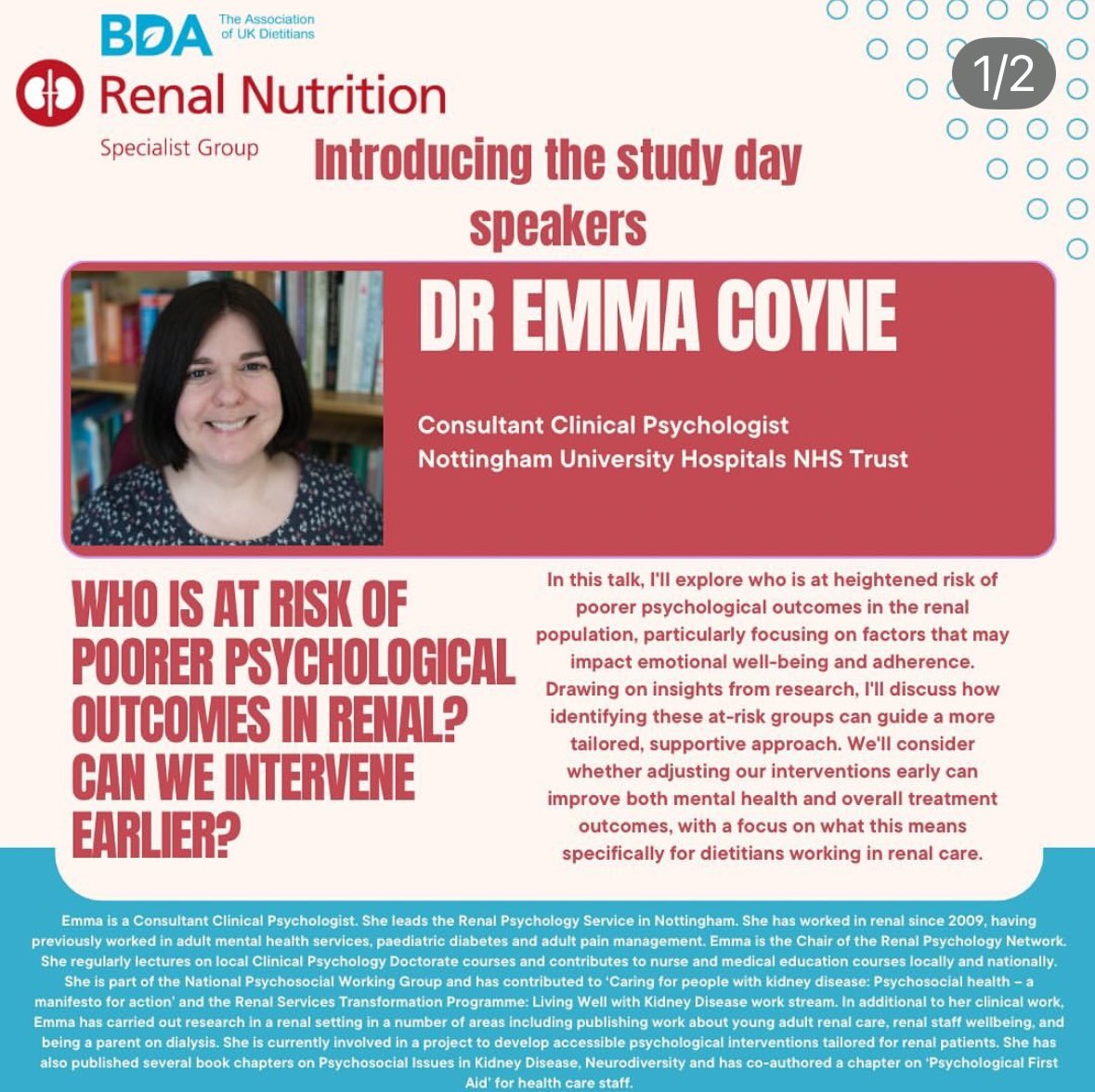 BDA Kidney Dietitian Specialist Group tweet media