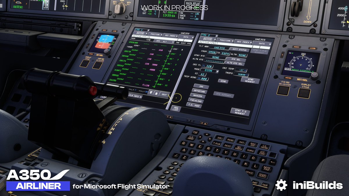 simflight's tweet photo. iniBuilds - A350 Airliner MSFS Work-in-progress
https://t.co/VsHC7g9VwO

#flightsim #iniBuilds #A350 #Airliner #MSFS2020 #MSFS2024 #MicrosoftFlightSimulator #Airbus #LongHaul #CommercialAviation #Aircraft https://t.co/p5qPs2yCw9