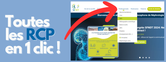 La rubrique du site recensant les RCP nationales s'est enrichi de 3 nouvelles RCP:

📌RCP CaP : diagnostic et prise en charge des maladies rares du calcium, du phosphate et du magnésium de l’adulte 
 
1/2