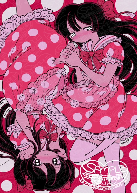 《告知》松永天馬様( )プロデュース混沌今喫茶ポルカドールPolkadoll( )内装をジャイ様( )と一緒に、イラストも制作いたしました赤と白の水玉模様が混沌と入ると異空間に包まれます2024年11月5日グランドオープン是非お越しくださいませ 