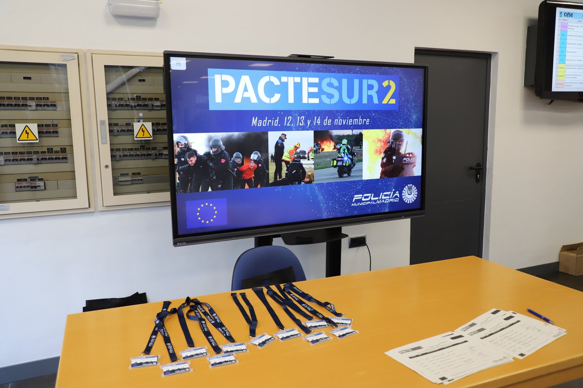 🚨This week, the Madrid Local Police Academy brought together officers from 14 cities in Efus/PACTESUR2 network for 3 days of training! 
They took part in simulations, field visits, panels to enhance urban security skills &amp; strengthen EU-POLNET ties. Thank you to all involved!🙌