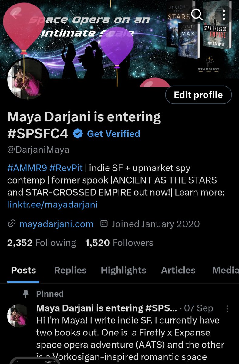 IT'S MY BALLOON DAY! 

And: THE STAR-CROSSED EMPIRE launches today!  

books2read.com/sce