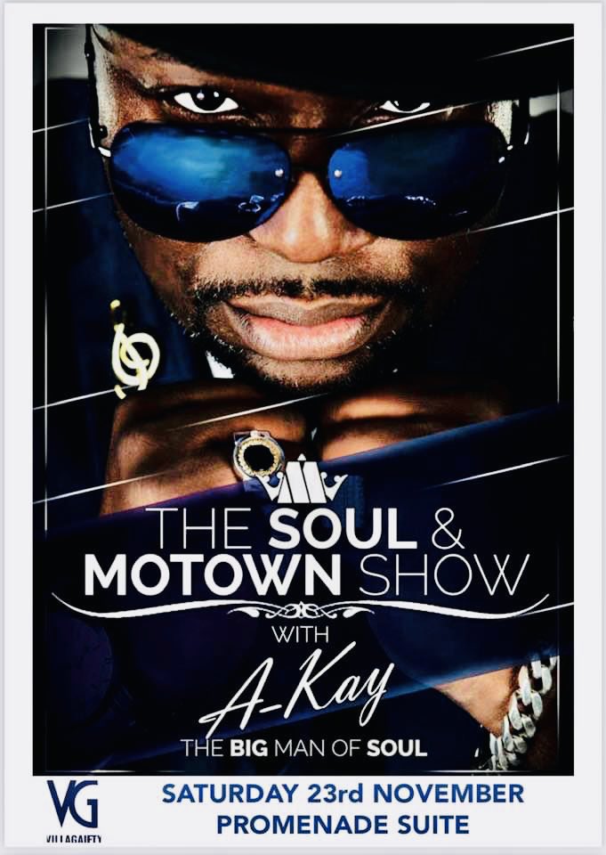 The UK’s Soul Man A-Kay is coming to the Isle of Man on Saturday 23rd November 2025. Info &amp; Tickets at rspromotions.co.uk. 🇮🇲🔥🎼🕺🏻