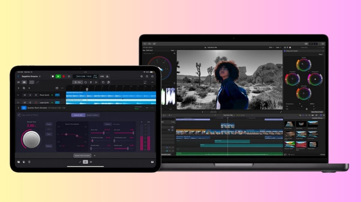 TechGovind70399's tweet image. Final Cut Pro 11 Starts A New Mac Video Editing Chapter
Read more on govindhtech.com/final-cut-pro-…
#AppleTV #apple #FinalCutPro11 #appleMac #AppleVisionPro #logicpro #iPad #govindhtech #FinalCutPro #NEWS #technews #TechnologyNews #technologies #technology #technologytrends @Apple…