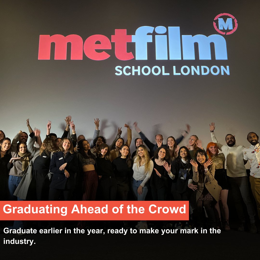 🎬Why wait until September? An April start means a quieter start, smaller classes, and the chance to graduate sooner – giving you a head start in the industry. Ready to launch your creative journey? 🎬✨

📅 Applications are open – apply today!