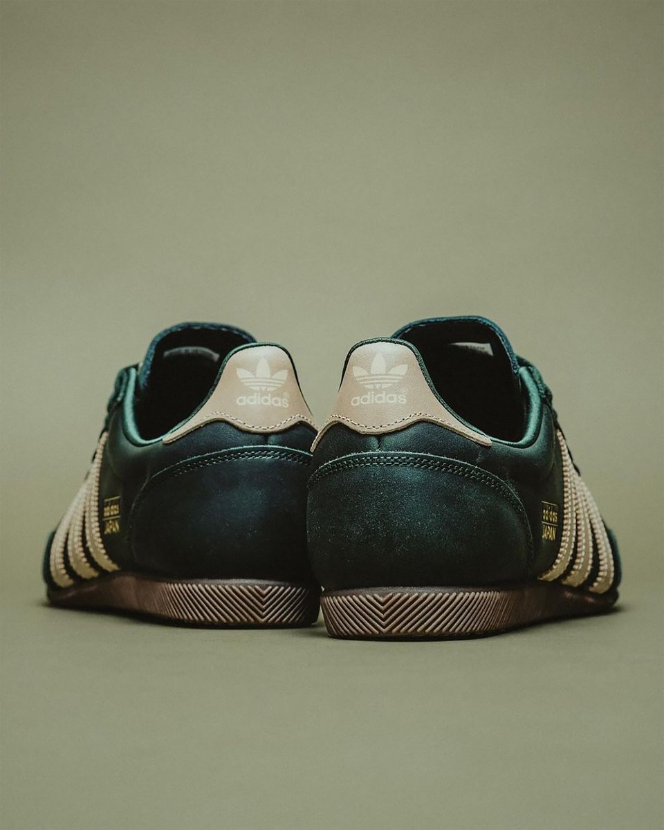 These adidas Japan shoes are a reissue of a 1964 model that appeared in a catalogue for Japan’s biggest sporting event.
adidas Japan Sneakers, shop now at Wrong Weather: 
wrongweather.net/shop?page=1&na…

#adidasJapan #RetroStyle #ClassicSneakers #WrongWeather #VintageVibes