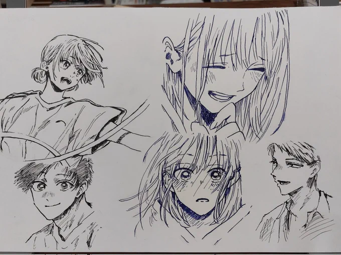 女の子ばっか描いてたので
イケメン枠を追加
オトコ難しいなおい
これくらいにしといてやるw 