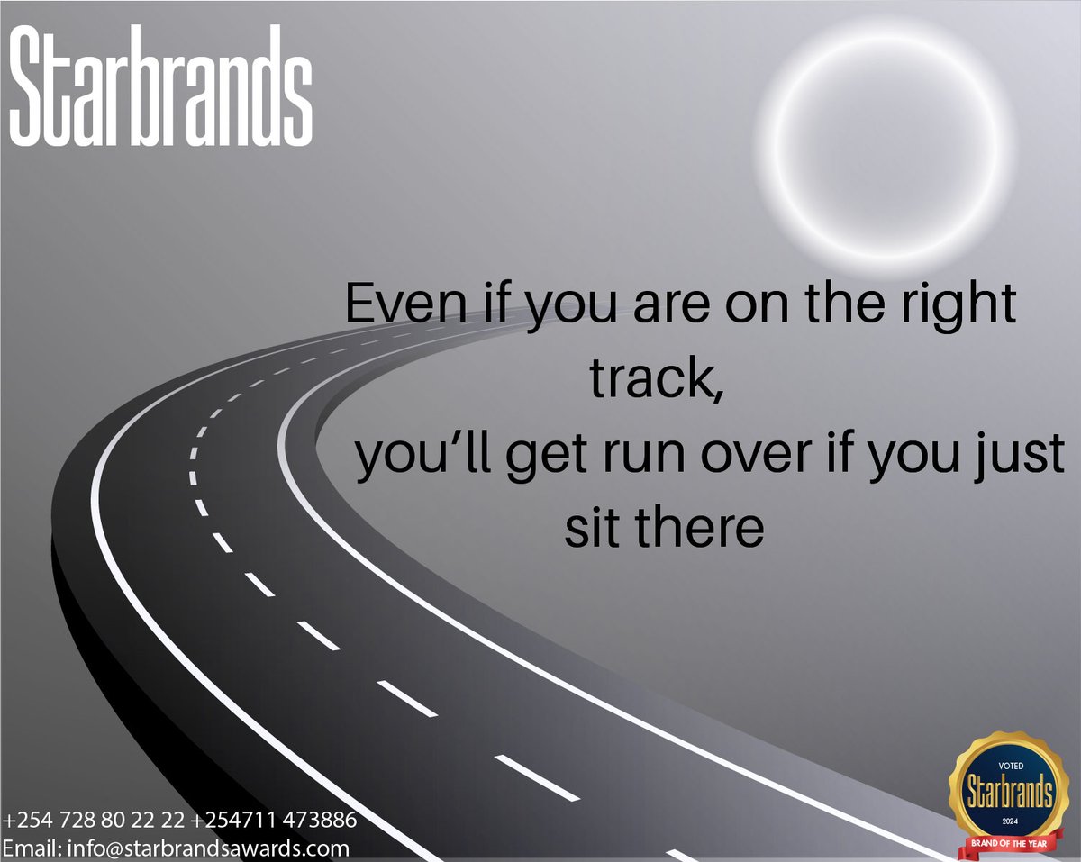 Opportunities don’t happen. You create them and if you don’t drive your business, you will be driven out of business
