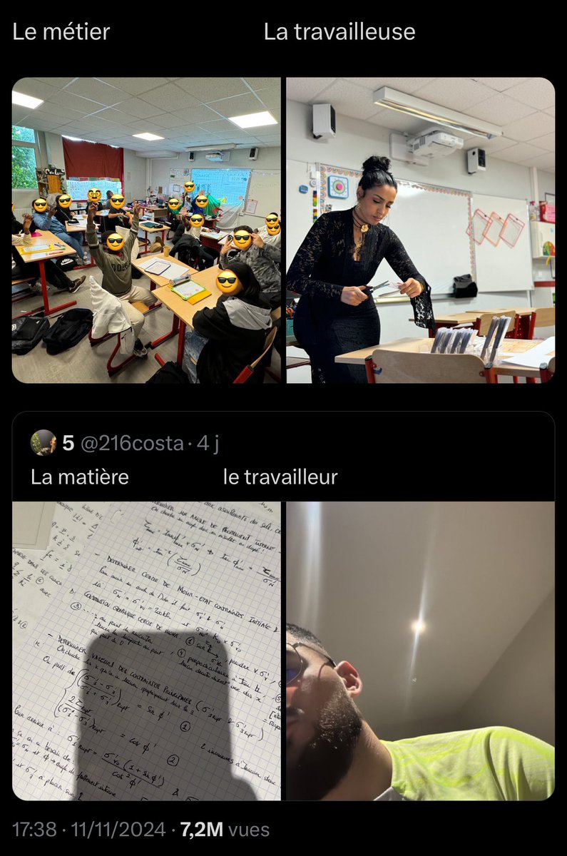 + 7 millions de vues. Pour un post random.
Une sauce sortie de nulle part.
Ma seule faute ? Être une femme, parler de mon métier et être engagée.

D’un côté, les fafs crachent leur haine sur des gens qui s’engagent pleinement dans leur métier au sein d’une institution désertée.