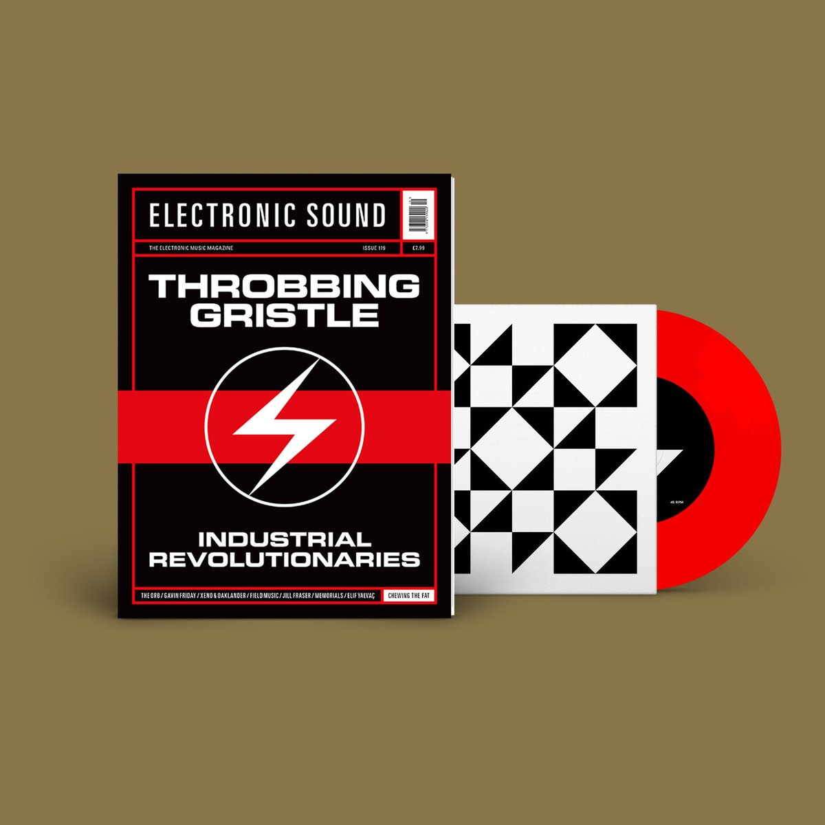 NEW ISSUE OUT NOW! The one and only THROBBING GRISTLE are on the cover of the new Electronic Sound and we’re bundling the mag with an exclusive red vinyl seven-inch featuring two previously unreleased tracks by the industrial pioneers. Get your copy at electronicsound.squarespace.com/shop/magazine