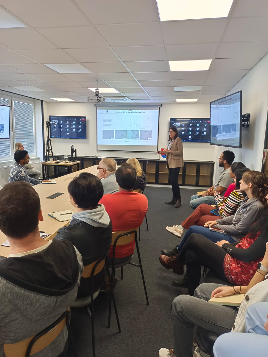 GlassCeramicHub's tweet photo. #GlaCerHub webinar with Dr. Elena Colusso from @UniPadova’s Nanomaterials Engineering Group, hosted by FunGlass! Dr. Colusso shared insights on nanostructured thin films for gas sensors, bioinspired materials, & thermochromic tech.
#Nanotechnology #MaterialsScience #FunGlass https://t.co/Hw95cAji7h