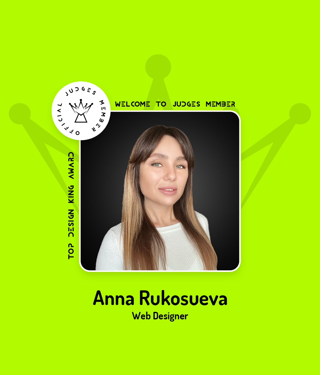 TopDesignKing's tweet photo. We're happy to share that Anna Rukosueva, Web Designer has been selected as a jury member for the Top Design King Awards. We admire your contributions and are proud to have you as part of our group.
https://t.co/mGqcrJX9Cv

#topdesignking #jury #judges #juryteam #awards https://t.co/WsLPO0qZU6