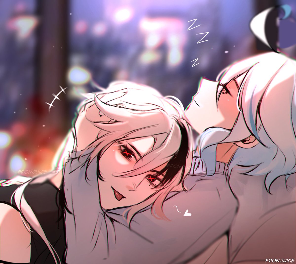 Cuddles #arlefuri #furina #arlecchino #genshin #GenshinImpact