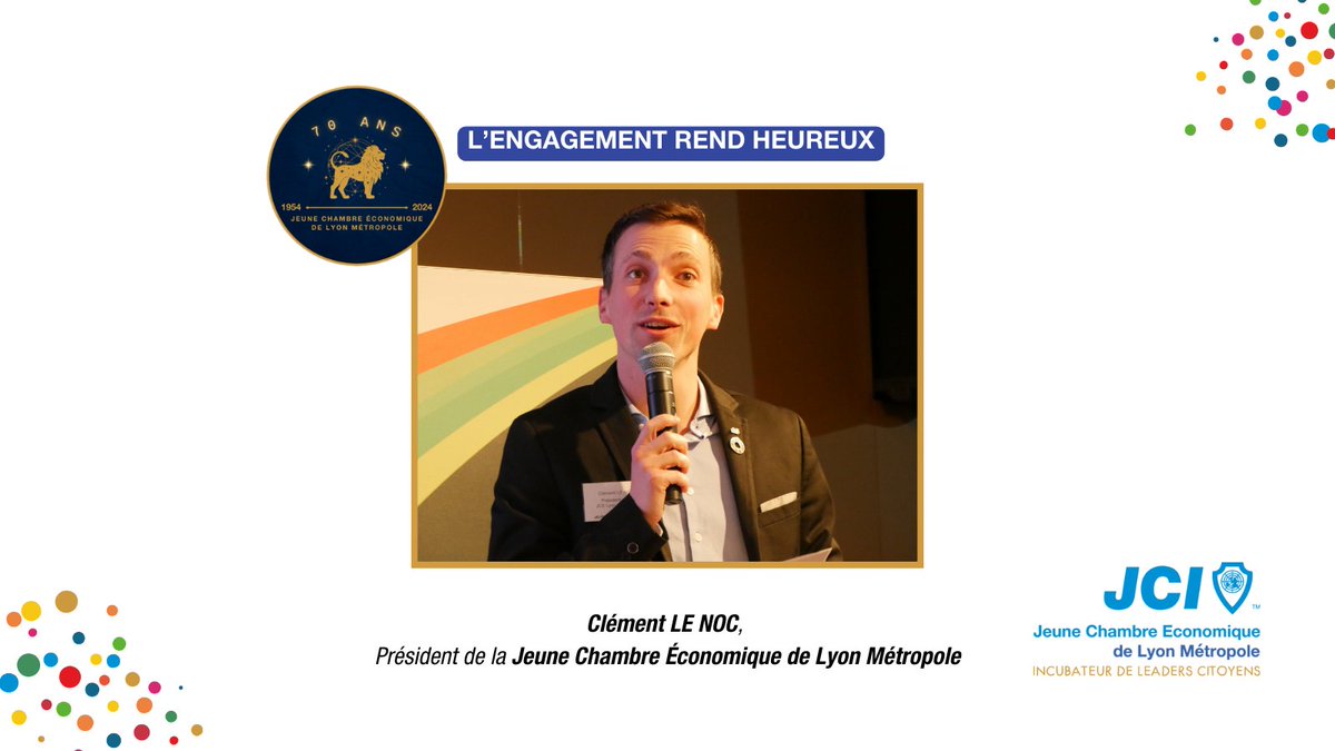 🎂 [70 ANS D'EXISTENCE, 70 ANS D'ACTIONS] 🎂

🙏 MERCI à tous les intervenants, partenaires, organisateurs et participants à notre table ronde "l'engagement rend heureux" qui s'est tenue hier soir ! 😃

<a href="/JCE_France/">jce_france</a> <a href="/clement_ln/">Clém_ent</a> <a href="/grandlyon/">Métropole de Lyon</a> <a href="/Groupama/">Groupama</a> @alptis 

#lyon  #engagement