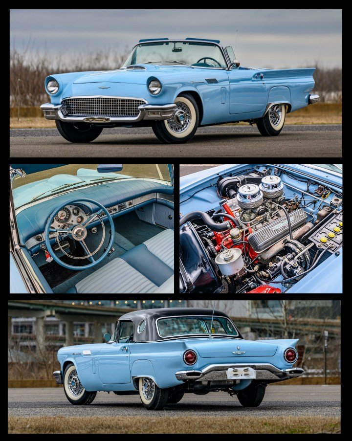 doyoucare nobody's business but mine (@paul26443656) on Twitter photo 1957 Ford Thunderbird ‘E-Code’ 1957 Ford Thunderbird ‘E-Code’