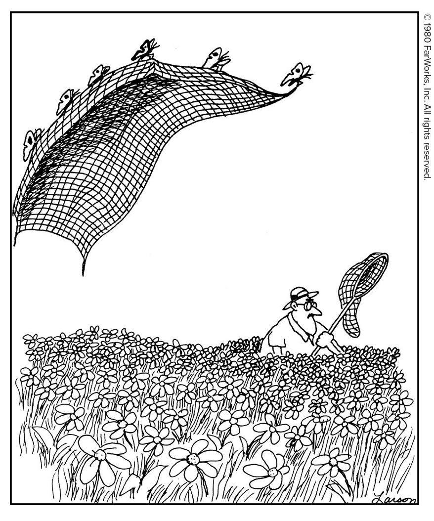 FROM THE FAR SIDE FILES 
Gary Larson 1980