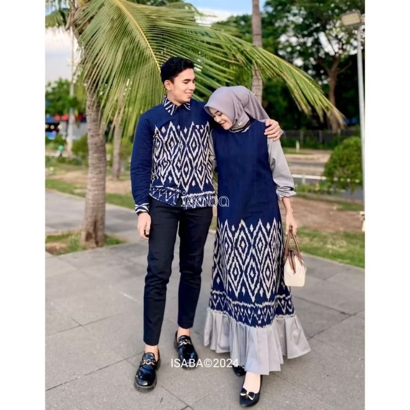 Cek ISABA - BAJU TENUN COUPLE - COUPLE DRESS KARINA NAVY - COUPLE TENUN KONDANGAN - BAJU COUPLE PASANGAN dengan harga Rp159.100. Dapatkan di Shopee sekarang! s.shopee.co.id/9zgWLNKEdv?sha…
