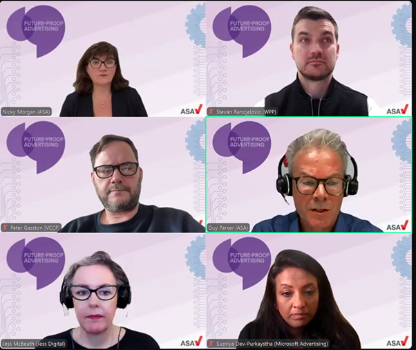 ASA_UK's tweet photo. We’re now in our panel discussion! Moderator Nicky Morgan leads a conversation with experts from WPP, Microsoft, VCCP, and the ASA on AI’s role in advertising’s future. Audience Q&A is open!
#FutureproofAdvertising #AIinAdvertising #AI #ASALive https://t.co/omcPW6AySh