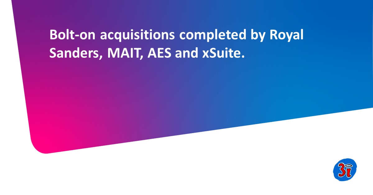Our Private Equity business secured the realisations of nexeye and <a href="/WeenerPlastics/">Weener Plastics</a>, made a new investment in Constellation and completed five bolt-on acquisitions across the portfolio. You can read more in our half-year results which were announced today: 3i.com/investor-relat…