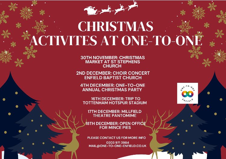 One-to-One (Enfield) tweet media