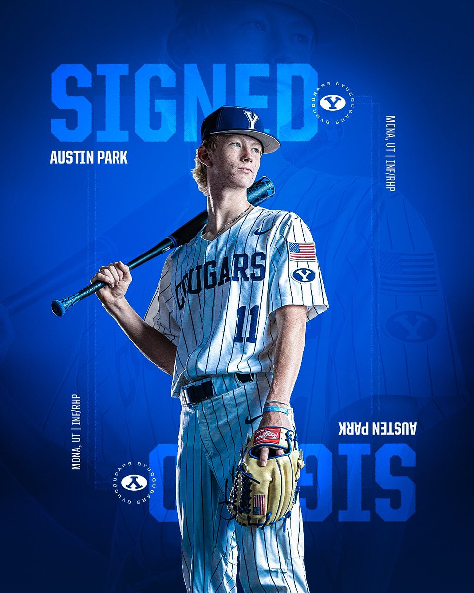 BYUBaseball's tweet photo. 𝐖𝐞𝐥𝐜𝐨𝐦𝐞 𝐭𝐨 𝐭𝐡𝐞 𝐟𝐚𝐦𝐢𝐥𝐲, Austin🤙 https://t.co/IkMi49fvnL
