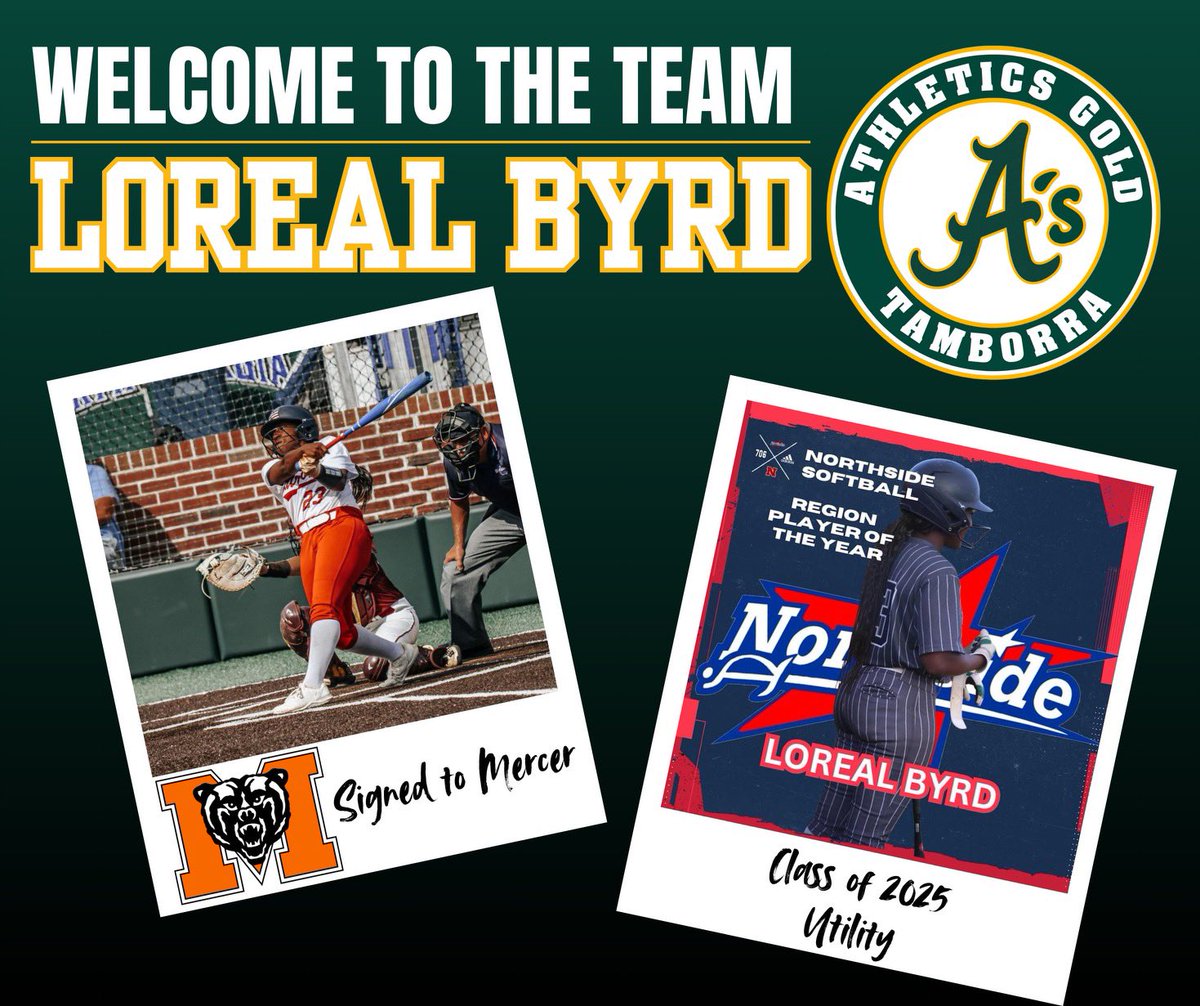 Athletics Gold Tamborra 18U Gold - Tamborra (@agttamborra18u) on Twitter photo Welcome to the Athletics Gold Tamborra family! We are excited to have <a href="/LorealByrd1/">Loreal Byrd</a> join our squad! #pressureisaprivilege #builtdifferent Welcome to the Athletics Gold Tamborra family! We are excited to have <a href="/LorealByrd1/">Loreal Byrd</a> join our squad! #pressureisaprivilege #builtdifferent
