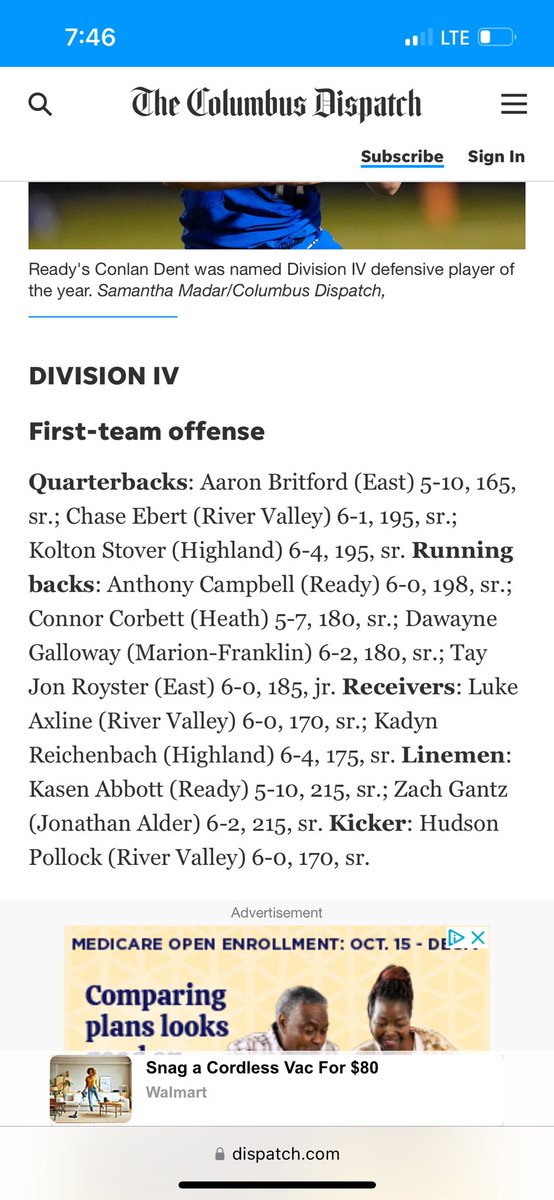 First-team offense All district 🫡🧡 #BlessedAndGrateful #AGTG