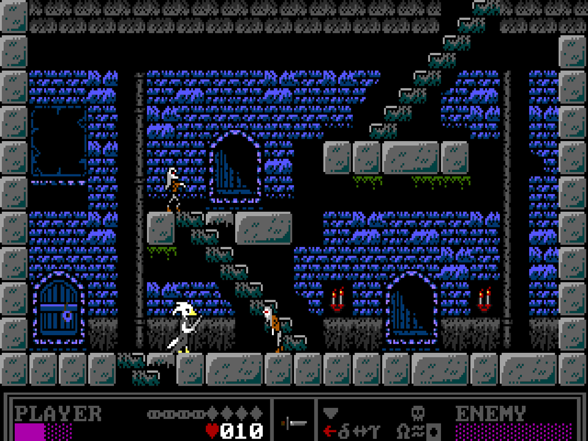 dosnostalgic's tweet photo. Anzu Castle Gracula (RainbowCemetery, 2024) #DOSGameScreenADay https://t.co/3gdahakJjP