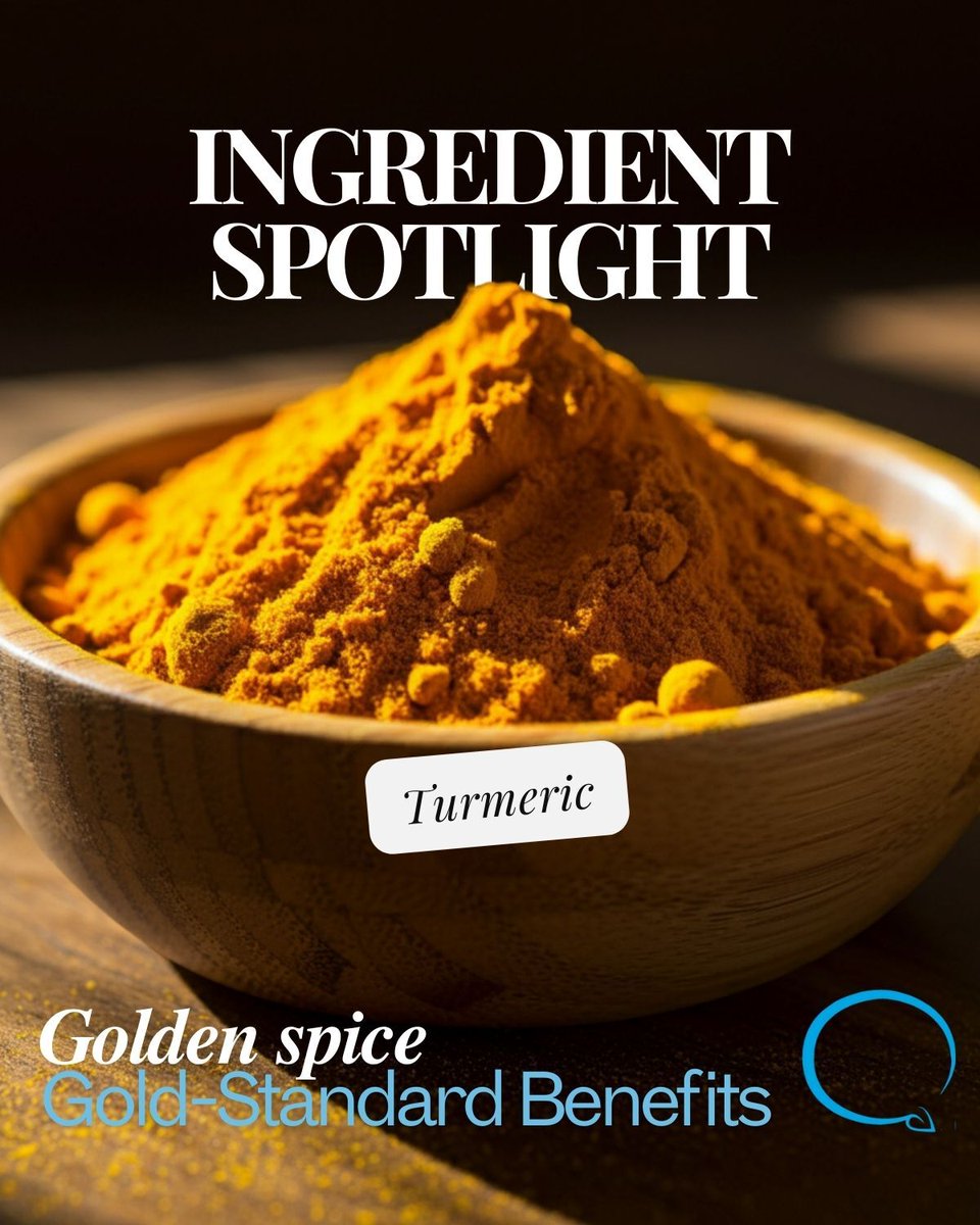 qsmlabs's tweet photo. Looking to add a powerful antioxidant and anti-inflammatory boost to your supplement line? 🌿 Turmeric, the golden spice, is a fantastic choice!#turmeric #supplements #health #wellness #naturalingredients #formulationtips #QualitySupplementManufacturing https://t.co/TVu1JtNKtd