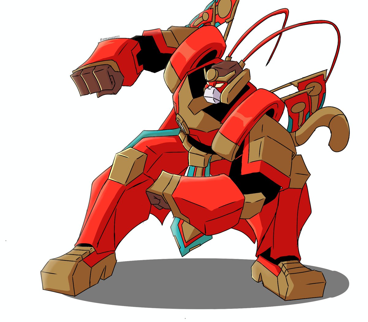 empanadartzz's tweet photo. Monkey mech haciendo la pose de optimus del 2007 :u
.
#LMKfanart #lmkseason5 #LMK #legomonkiekidfanart #LEGOMonkieKid #LEGO #lmkspoilers #lmks5 #SparkingZero #Wukong #MonkeyKing #MonkieKid #Maccadam https://t.co/z7cxrsIKNj
