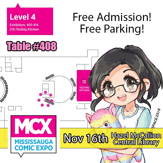LittlestGiftBou's tweet photo. Hey everyone! In a few days we will be tabling at #MississaugaComicExpo at the Hazel McCallion Central Library on Nov 16th from 10am to 4pm. We will be on the 4th floor.

This event is FREE to attend with free parking underground. 

#mcx2024 @mississaugalib https://t.co/U0iuSiO6Wp