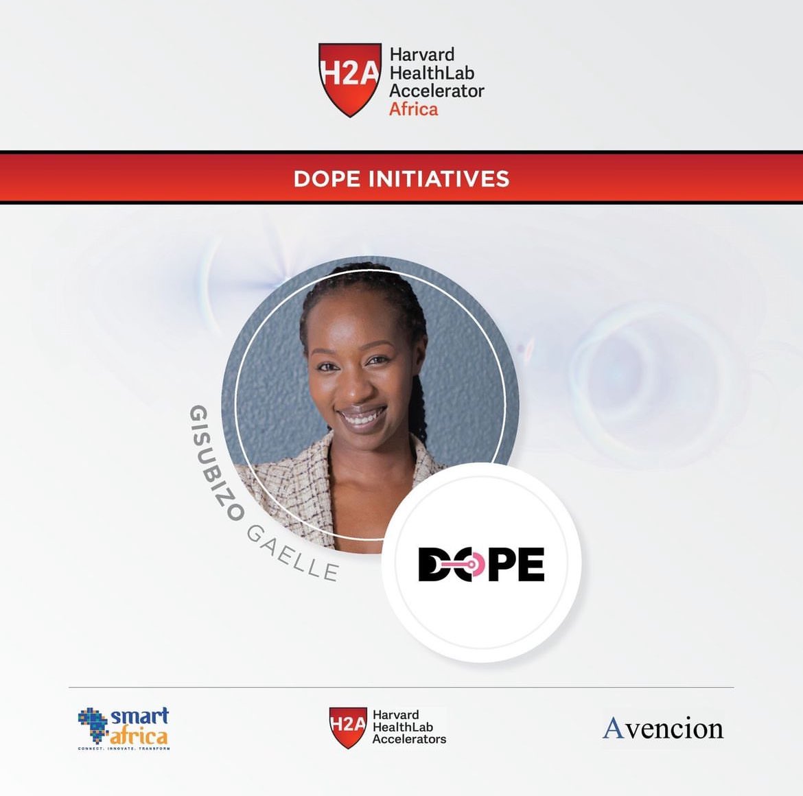 GISUBIZO Gaelle (@gaelle_gisubizo) on Twitter photo We have made it to the top 10 of the Harvard Healthlab Accelerators Africa and I will be representing <a href="/Dope_Initiative/">Dope Initiatives Rwanda</a>
#TeamKeza We have made it to the top 10 of the Harvard Healthlab Accelerators Africa and I will be representing <a href="/Dope_Initiative/">Dope Initiatives Rwanda</a>
#TeamKeza