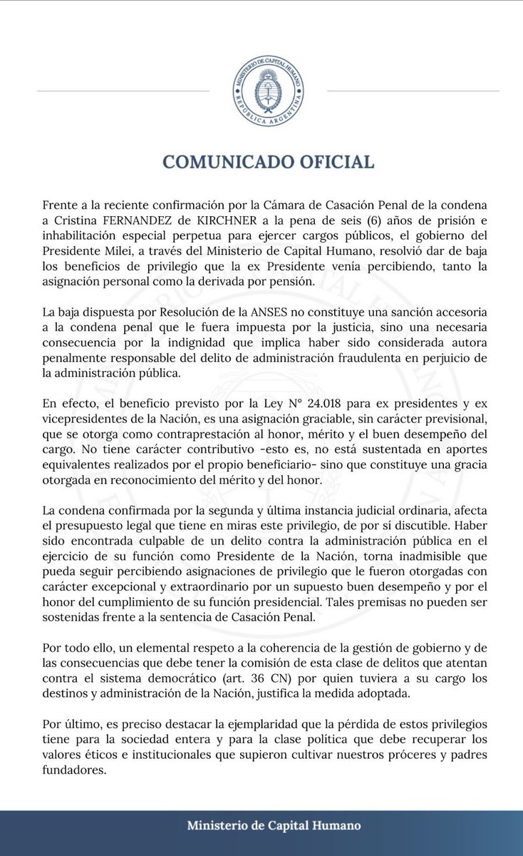 Mariance72's tweet photo. Lo dijo,  lo hizo 🙌 @JMilei https://t.co/Xd73wisaN2