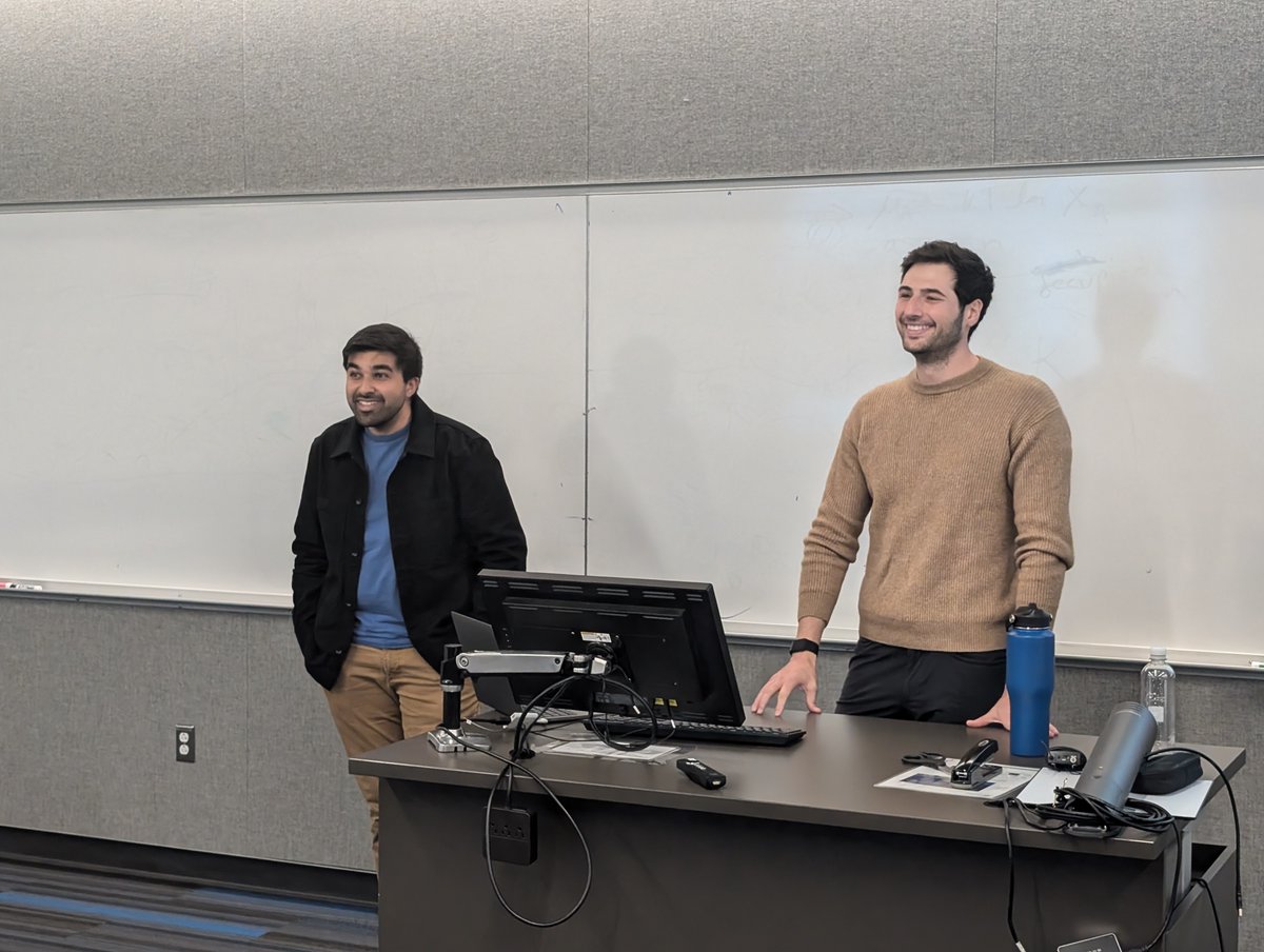 Our Engineering Entrepreneurship Fellows class has the pleasure of hosting Chris Hariz and Utkarsh Shah, the Founders of Hexmodal.