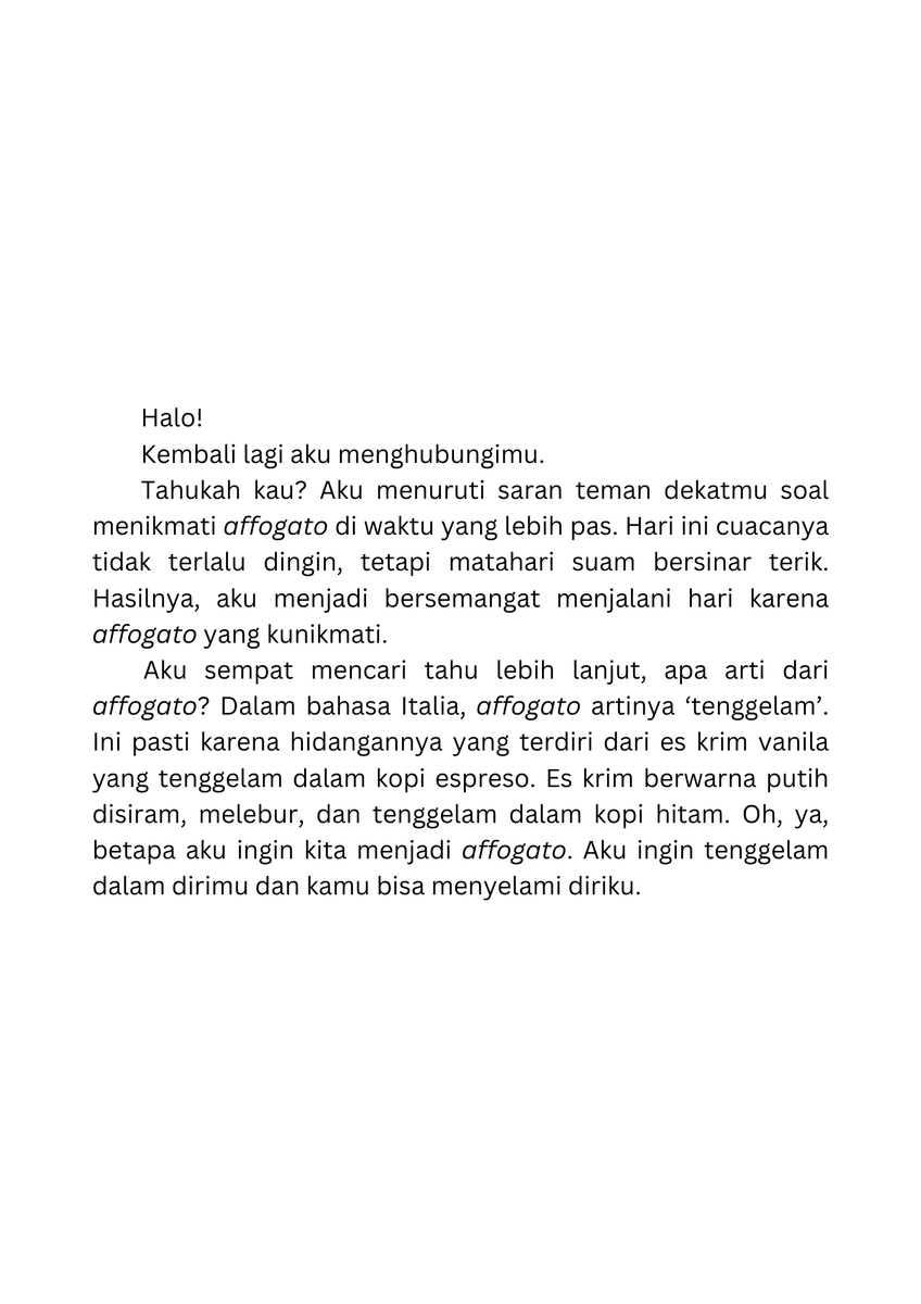 IceSea_D_A's tweet photo. ~ Affogato II ☕🍦

Terakhir untuk saat ini sebelum aku benar-benar terjaga. https://t.co/EAdWw5NyGd