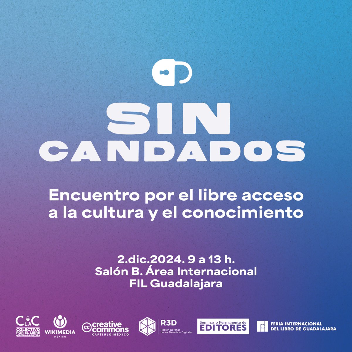 Wikimedia_mx's tweet image. ¿Cómo se garantizan garantizar los derechos educativos, culturales y de acceso al conocimiento ante la propiedad intelectual?

@salvador_alc, @mtenaespinoza, @luisalvaz y Genoveva Muñoz de @cifraeditorial nos contarán más sobre este tema. 

🗓️ Lunes 2 de diciembre
🕙 11:00-11:50