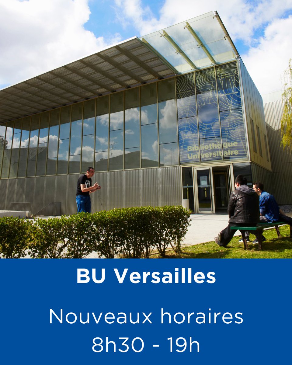 BU de l'UVSQ tweet media