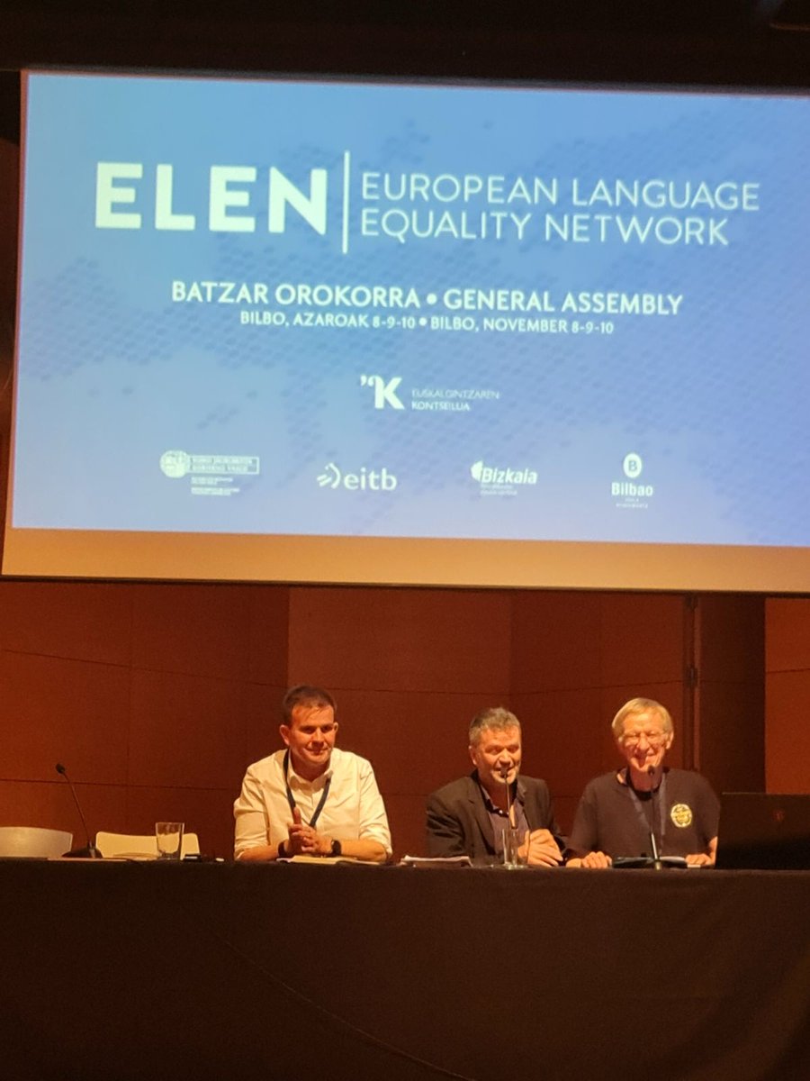 🤝 Samedi dernier, Yann Uguen, président, et Riwanon Pollock, membre du bureau Diwan se sont rendus à l’AG d’ELEN (réseau européen égalité des langues). Les structures présentes appellent la France à reconnaître les droits de ses minorités linguistiques.
👉diwan.bzh/fr/diwan-prese…