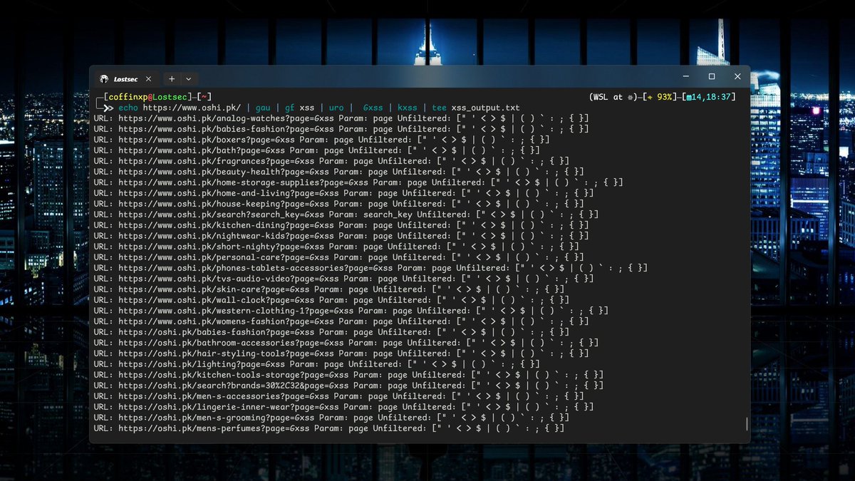 Best oneliner for Finding mass xss vulnerability: