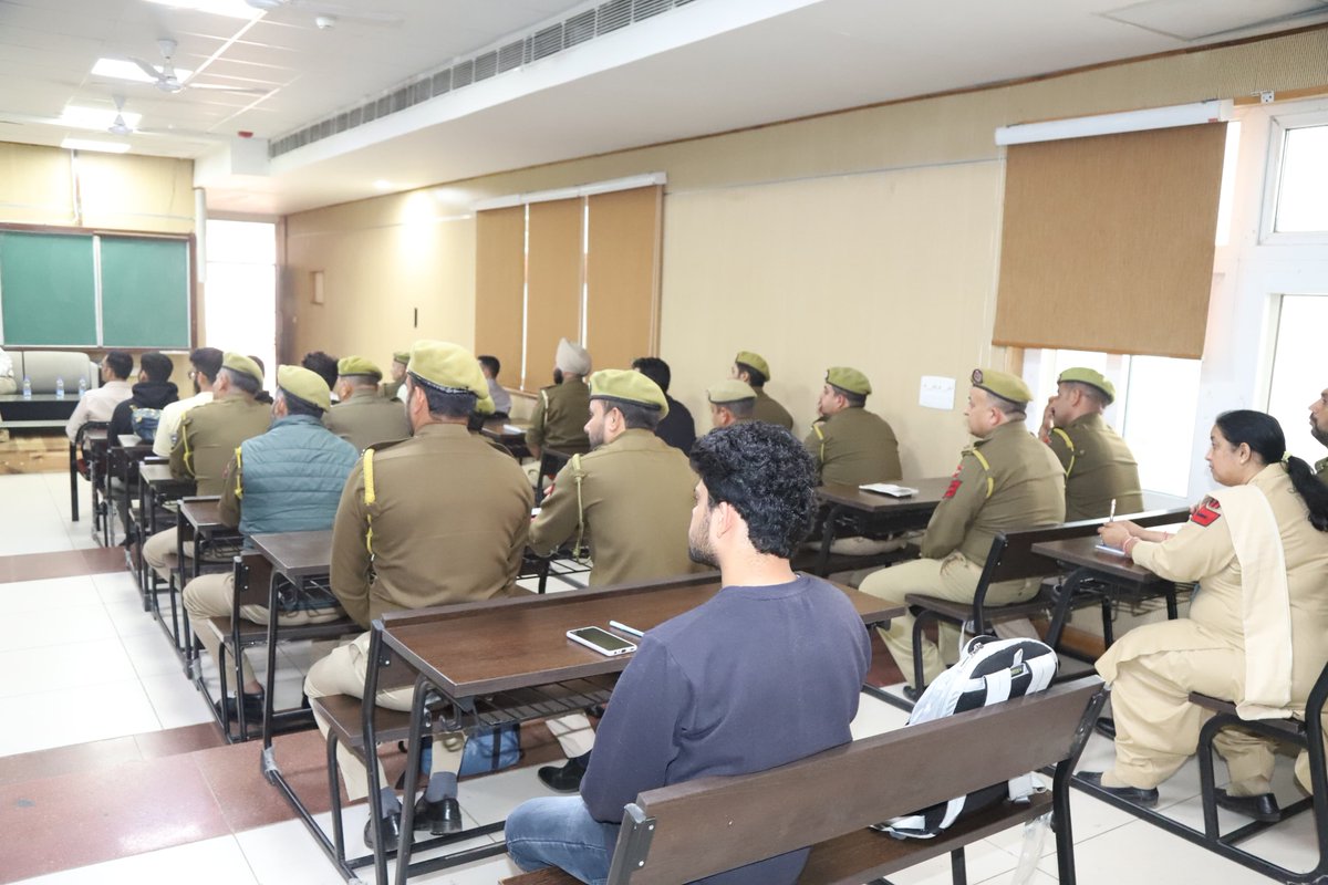 IGP Jammu (@igp_jammu) on Twitter photo T-174
ADG <a href="/anandjainips/">Anand Jain, IPS</a> felicitated students at Hackathon hosted by ZPHQ Jammu & IIT Jammu,#fostering innovation in #CyberSecurity for law enforcement.The event highlighted tech's role in policing & encouraged youth to develop impactful solutions for J&K's security challenges. T-174
ADG <a href="/anandjainips/">Anand Jain, IPS</a> felicitated students at Hackathon hosted by ZPHQ Jammu & IIT Jammu,#fostering innovation in #CyberSecurity for law enforcement.The event highlighted tech's role in policing & encouraged youth to develop impactful solutions for J&K's security challenges.
