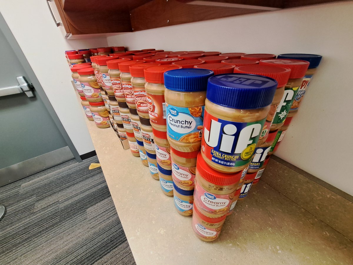 Food for Fines ends TOMORROW (11/15)! Pay off your parking citations using peanut butter (or any other nut butter), or just donate to make a difference. You do not need to have a citation to donate. Donations go to CSU's own Lift Up Vikes! Food Pantry. csuohio.edu/parking/food-f…