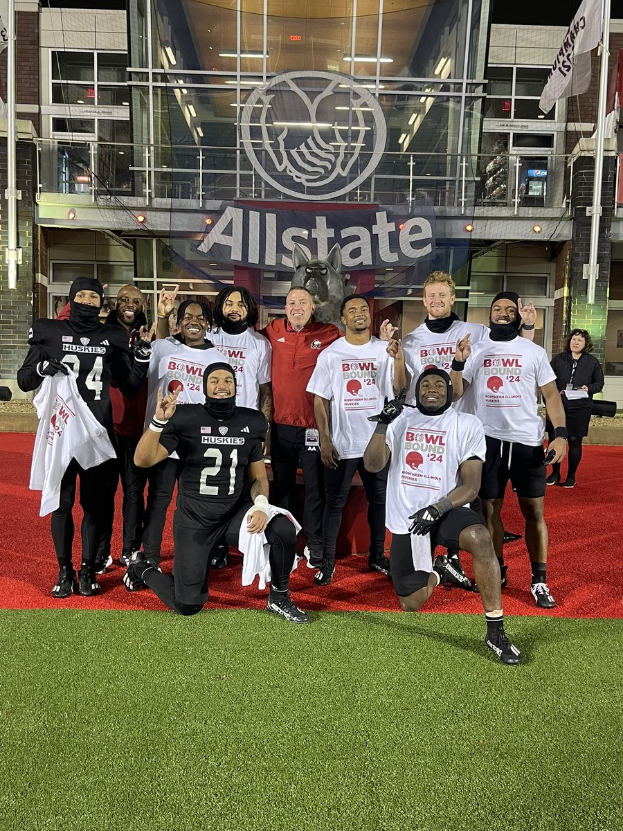 Two RB’s over 100 yards last night and became bowl eligible‼️ Proud of this group #RBU | #TheHardWay
