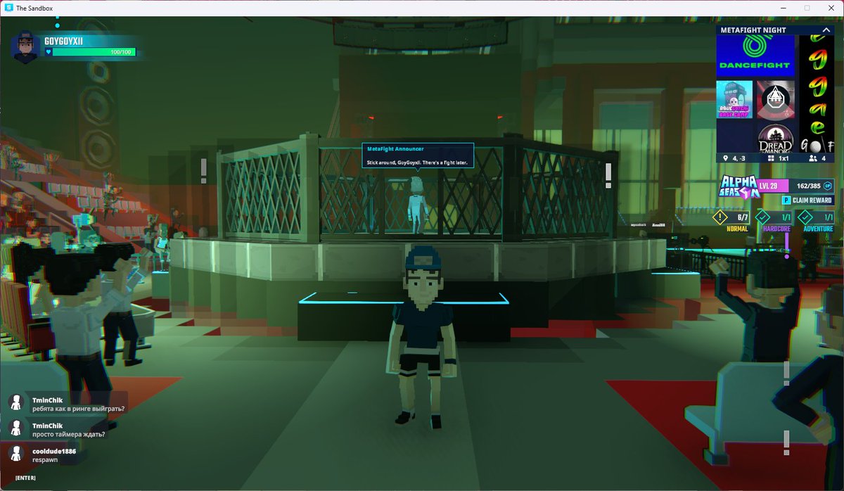 Joobjang331's tweet photo. Stepping into the @MetaFightOff Arena in @TheSandboxGame. Time to show off my virtual martial arts skills! 🥋💥 https://t.co/uiIrg0e6fE #TheSandbox #AlphaSeason4 #AS4SocialChallenge https://t.co/WmnmAahVJm