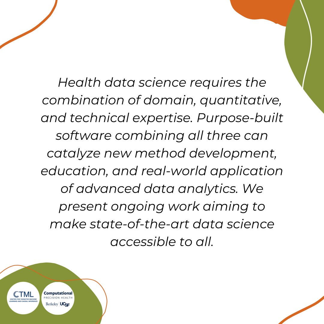 Join us on Nov 20 for another outstanding talk in our Fall 2024 CTML Seminar Series! Stathis Gennatas’ talk "Theory, Education, Application, Deployment: Designing Software to Bring Advanced Health Data Science to All" will take place at 11:00AM at BWW, 5th Floor, Rm 5401.